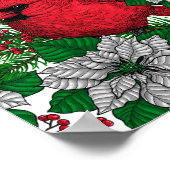 Kardinaalvogels 2 poster (Hoek)