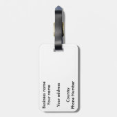 Kardinaalvogels Bagagelabel (Achterkant verticaal)