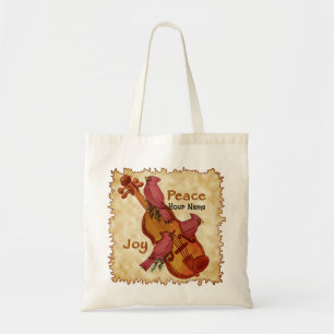 Kardinaalvogels Viool tasjes Tote Bag
