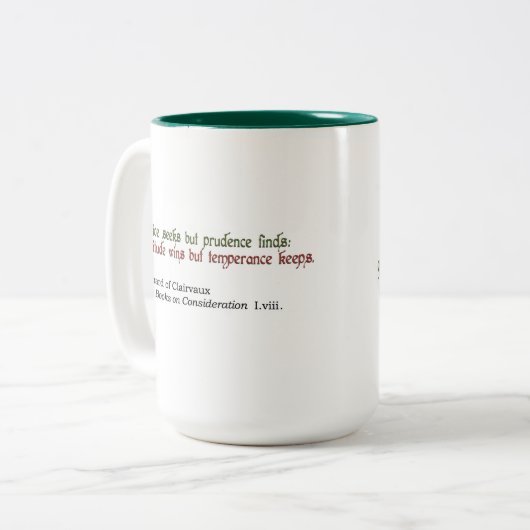 Kardinale 2-toonse mok voor virtualisatie (Voorkant links)