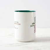 Kardinale 2-toonse mok voor virtualisatie (Center)