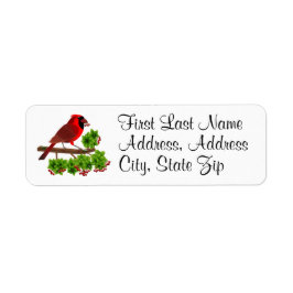 Kardinale Adresetiketten Etiket