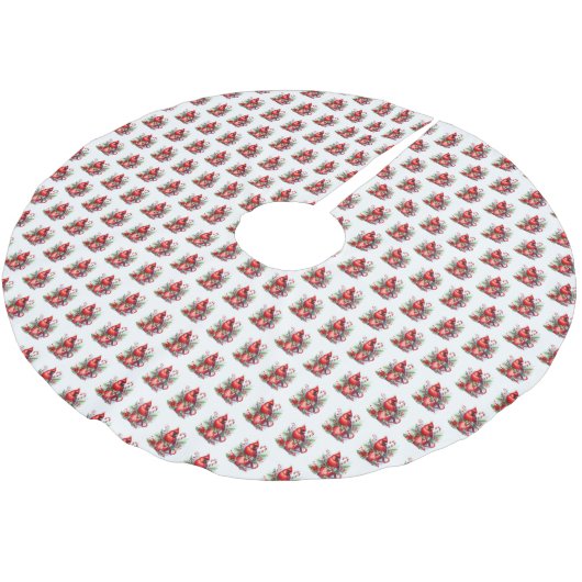 kardinale boomrok kerstboom rok (Gekanteld)