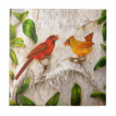 Kardinale kunst. Zing van liefde Tegeltje (Voorkant)