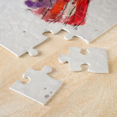 Kardinale mannelijke puzzel (Zijkant)