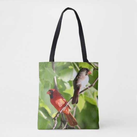 Kardinale Mates Tote Bag (Voorkant)