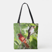 Kardinale Mates Tote Bag (Achterkant)