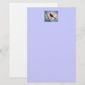 kardinale schrijfkunst briefpapier (Voorkant / Achterkant)