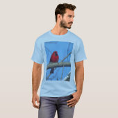 Kardinale vogels t-shirt (Voorkant volledig)