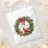 Kardinale voorkeurstassen bedankzakje (Geknipt)