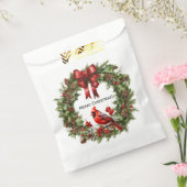 Kardinale voorkeurstassen bedankzakje (Gezegeld)