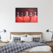 Kardinalen 2005 canvas afdruk (Insitu (Slaapkamer))