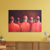 Kardinalen 2005 canvas afdruk (Insitu (Woonkamer))