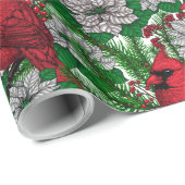 Kardinalen 2 cadeaupapier (Rol Hoek)