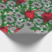 Kardinalen 2 cadeaupapier (Hoek)