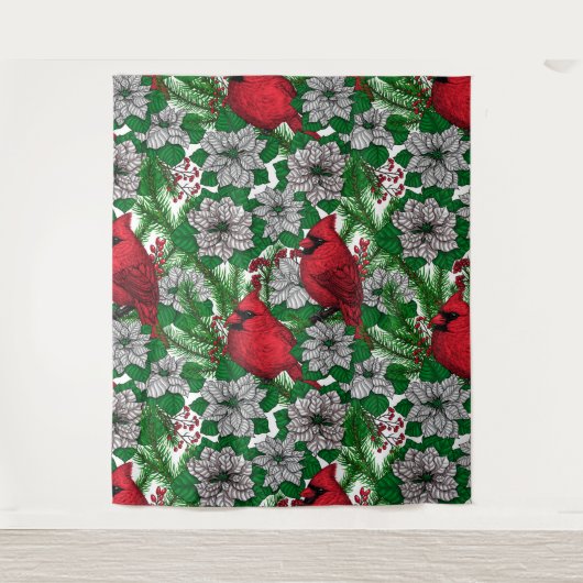 Kardinalen 2 wandkleed (Voorkant)