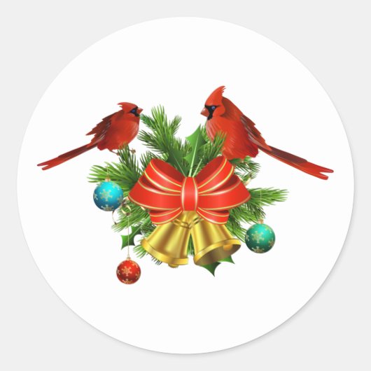 Kardinalen en Bells Stickers (Voorkant)