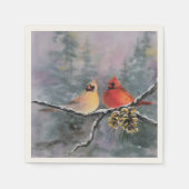 Kardinalen en dennenappels van Sharon Servet (Voorkant)