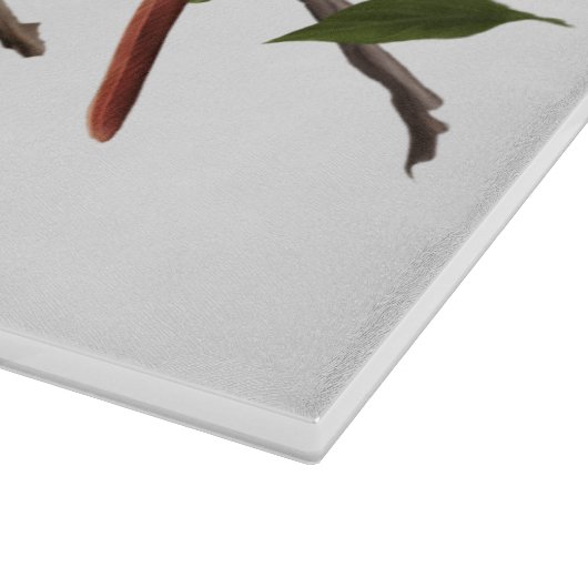 Kardinalen en Dogwood Cutting Board Snijplank (Hoek)