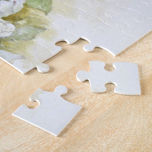 Kardinalen en Dogwood Puzzle Legpuzzel (Zijkant)