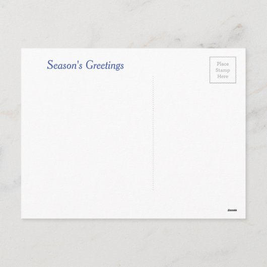 Kardinalen en feeder van kerstvogels feestdagenkaart (Achterkant)