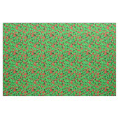 Kardinalen en holbessen stof (Yard (91,4 cm))