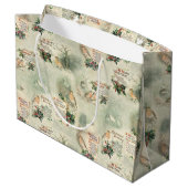 kardinalen en kerstgroeten groot cadeauzakje (Achterkant Gekanteld)