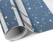 Kardinalen en Snowy Eigenaars van Birch Cadeaupapier (Rol Hoek)