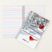 Kardinalen hemel notitieboek (Binnen)