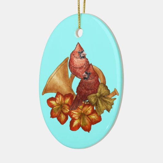 Kardinalen Horn aangepaste ornamenten (Links)