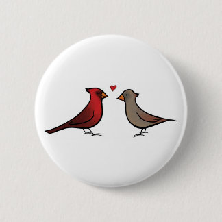 Kardinalen in Love Button