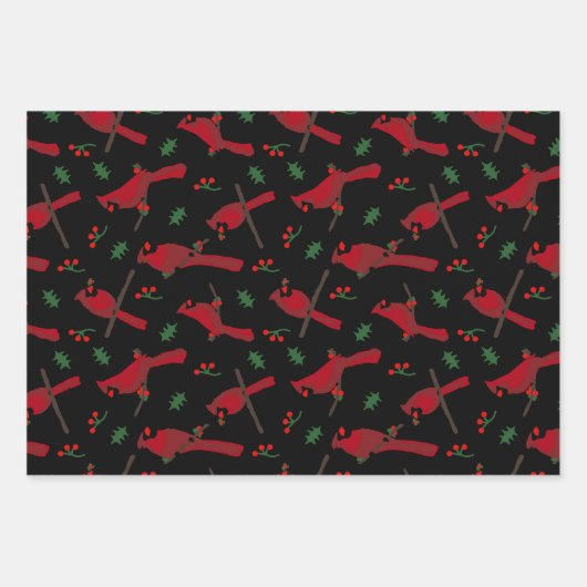 Kardinalen Inpakpapier Vel (Voorkant 3)