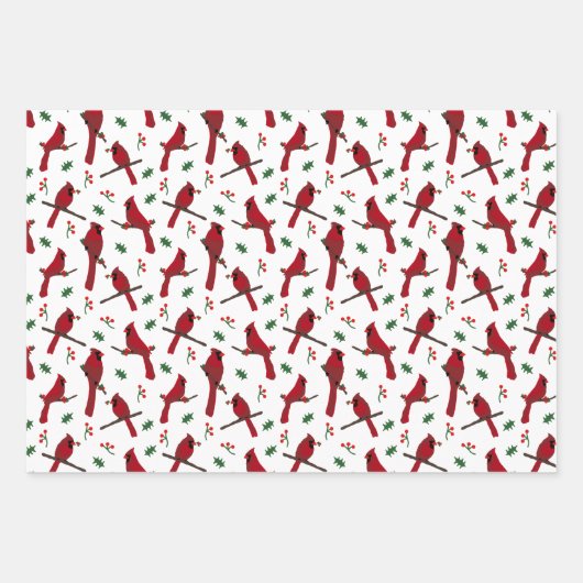 Kardinalen Inpakpapier Vel (Voorkant 2)