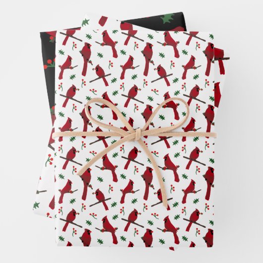 Kardinalen Inpakpapier Vel (In situ)