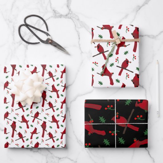 Kardinalen Inpakpapier Vel (Voorkant)