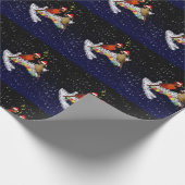 kardinalen-kerstinpakpapier cadeaupapier (Hoek)