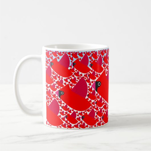 kardinalen koffiemok (Links)