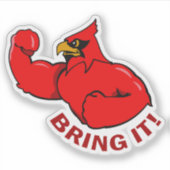 Kardinalen, op maat gesneden vinylSticker Sticker (Voorkant)