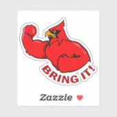 Kardinalen, op maat gesneden vinylSticker Sticker (Vel)