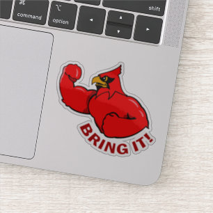 Kardinalen, op maat gesneden vinylSticker Sticker