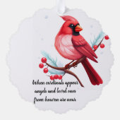 Kardinalen ornament (Achterkant)