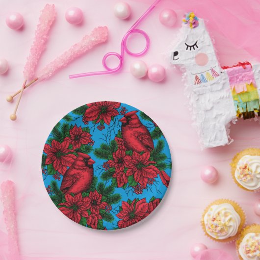 Kardinalen Papieren Bordje (Feest)