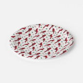 Kardinalen Papieren Bordje (Gekanteld)