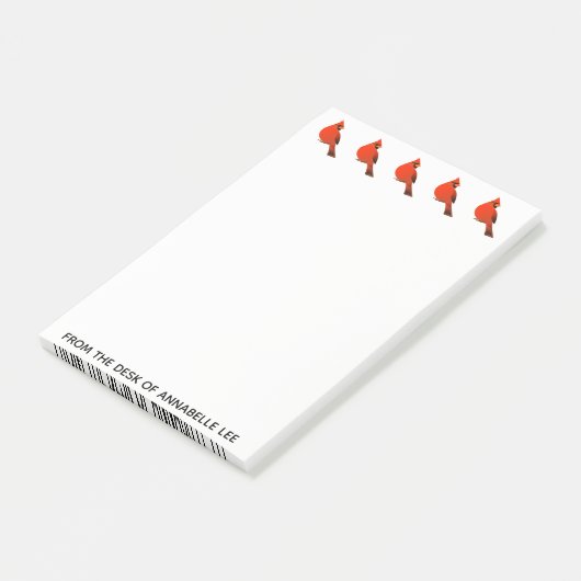 Kardinalen Post-it® Notes (Schuin)