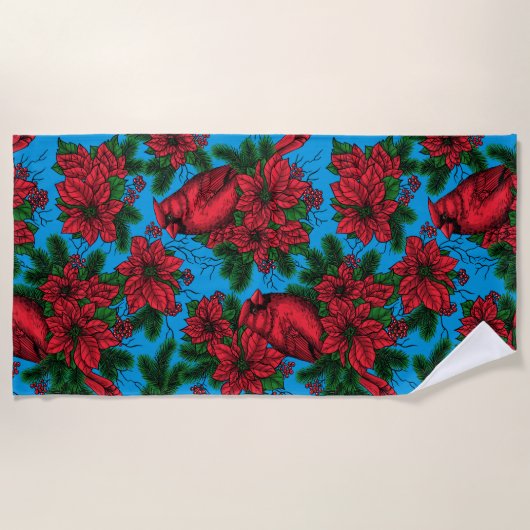 Kardinalen Strandlaken (Voorkant)