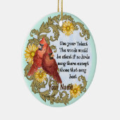 Kardinalen Talent Christelijk ornament (Rechts)