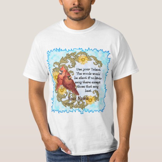 Kardinalen Talent Christelijk T-shirt (Voorkant)