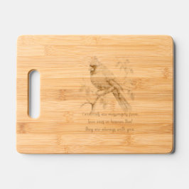 Kardinalen uit de hemel snijplank