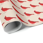 Kardinalen Verpakkingspapier Cadeaupapier (Rol Hoek)