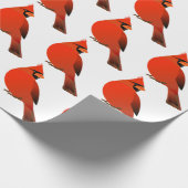 Kardinalen Verpakkingspapier Cadeaupapier (Hoek)